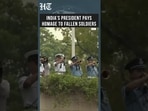 Independence Day 2026: President Droupadi Murmu Pays Tribute At War Memorial