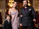 Kareena Kapoor and Saif Ali Khan with their son Taimur.