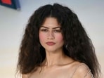 Zendaya lookalike goes viral as her striking resemblance to the Hollywood star leaves the internet curious about her identity.. (Photo by JUSTIN TALLIS / AFP)(AFP)