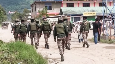 The attack has triggered fresh tension in the area, with the Liangmai Naga Council, Manipur (LNC-M) announcing an immediate emergency total shutdown across Liangmai Naga-inhabited areas of the state.(Photo for representation) (ANI Video Grab) The attack has triggered fresh tension in the area, with the Liangmai Naga Council, Manipur (LNC-M) announcing an immediate emergency total shutdown across Liangmai Naga-inhabited areas of the state.(Photo for representation) (ANI Video Grab)