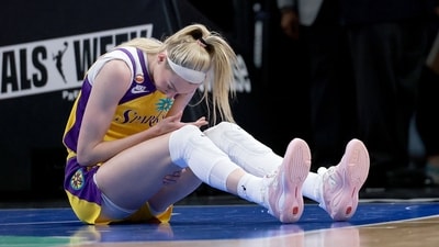 Cameron Brink was ruled out of the Los Angeles Sparks’ Saturday matchup. (Getty Images via AFP) Cameron Brink was ruled out of the Los Angeles Sparks’ Saturday matchup. (Getty Images via AFP)