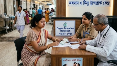 অঙ্গদান নিয়ে সচেতনতা বৃদ্ধির উপরে জোর দেওয়া হল। (ছবিটি প্রতীকী, সৌজন্যে ন্যানো ব্যানানা দিয়ে তৈরি) অঙ্গদান নিয়ে সচেতনতা বৃদ্ধির উপরে জোর দেওয়া হল। (ছবিটি প্রতীকী, সৌজন্যে ন্যানো ব্যানানা দিয়ে তৈরি)
