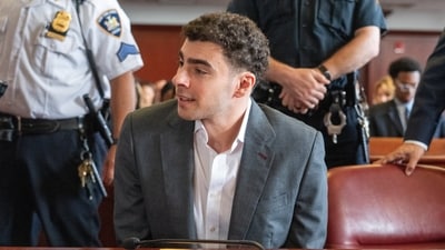 Luigi Mangione has pleaded guilty in the federal case. (Steven Hirsch/Pool New York Post)