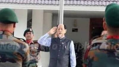 Naga peace talks have been elevated to ministerial level with an MHA panel led by a Union MoS, CM Rio said as students skipped I-Day events. (X) Naga peace talks have been elevated to ministerial level with an MHA panel led by a Union MoS, CM Rio said as students skipped I-Day events. (X)