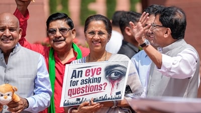 Supriya Sule's comments came amid intense speculation over a possible reunification of the two NCP factions one of which is led by her father Sharad Pawar and another one by Sunetra Pawar. (PTI)