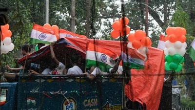 স্বাধীনতা দিবসে বৃষ্টি কলকাতায়, যা আরও বাড়বে রবিবার এবং সোমবার। (ছবি সৌজন্যে পিটিআই)