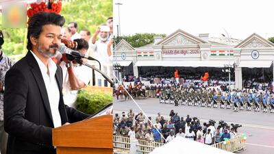 Tamil Nadu CM Vijay announces higher pensions and financial aid for freedom fighters and ex-servicemen during his maiden Independence Day address. (ANI)