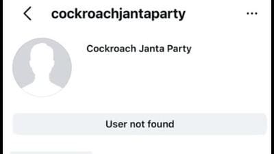 The CJP also shared a screenshot showing a message on Instagram. (Instagram/abhijeetdipke) The CJP also shared a screenshot showing a message on Instagram. (Instagram/abhijeetdipke)