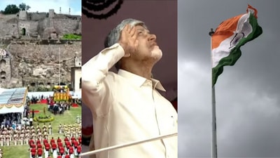 తెలుగు రాష్ట్రాల్లో ఘనంగా స్వాతంత్య్ర వేడుకలు తెలుగు రాష్ట్రాల్లో ఘనంగా స్వాతంత్య్ర వేడుకలు