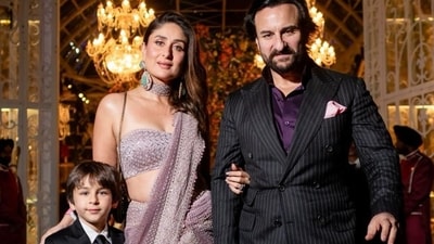 Kareena Kapoor and Saif Ali Khan with their son Taimur. Kareena Kapoor and Saif Ali Khan with their son Taimur.
