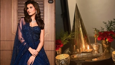 Tara Sutaria, Ses at her home Tara Sutaria, Ses at her home