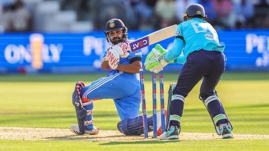 Rohit Sharma had scored a century in the third ODI game against England last month