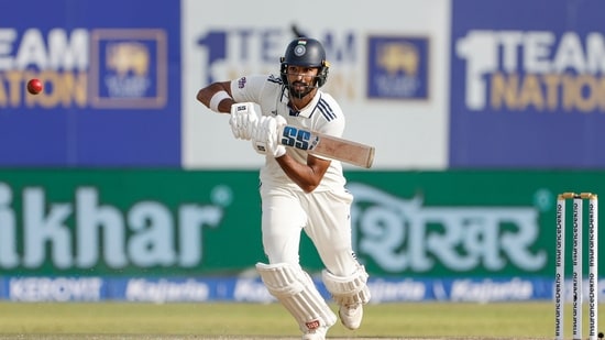 Devdutt Padikkal played a masterclass at number three for India. (Surjeet Yadav)