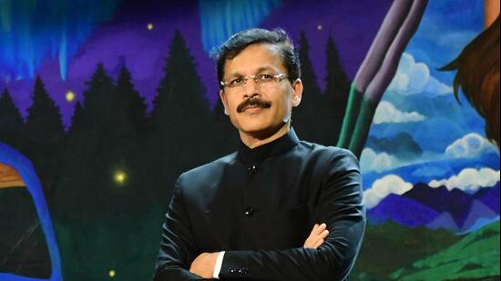 Mumbai, India - 15 Aug 2026: Tukaram Mundhe, Commissioner of the Food and Drug Administration (FDA), Govt of Maharashtra during the Malhar festival by St. Xavier's College, at Dadar, in Mumbai, India, on Saturday, 15 Aug 2026. (Photo by Bhushan Koyande/HT Photo)