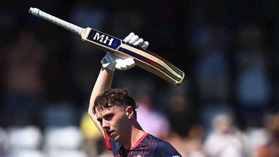 Rocky Flintoff appears to be the next big thing in English cricket.