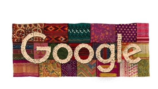 The illustration is a modified reissue of the iconic 2023 Doodle created by New Delhi-based artist and graphic designer Namrata Kumar,