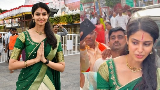 ఇదేం పిచ్చి? తిరుమలలో సెల్ఫీల కోసం మానస వారణాసిని చుట్టేసిన జనాలు.. హీరోయిన్ పరుగో పరుగు.. వీడియో వైరల్