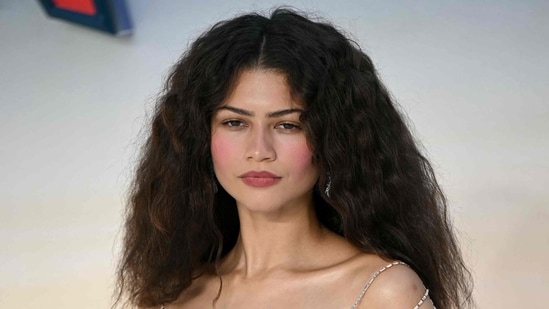 Zendaya lookalike goes viral as her striking resemblance to the Hollywood star leaves the internet curious about her identity.. (Photo by JUSTIN TALLIS / AFP)(AFP)