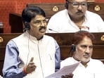 The row began after Bar Council announced a temporary freeze on NALSAR enrollments for 2026 (In picture: BCI chairman Manan Kumar Mishra)(Sansad TV)