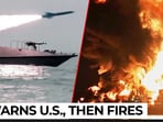 Iran warns US & Israel, then fires anti-ship missile near Hormuz?
