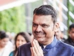 Mumbai, Aug 15 (ANI): Maharashtra Chief Minister Devendra Fadnavis greets people as he arrives during the 80th Independence Day celebrations, in Mumbai on Saturday. (@Dev_Fadnavis X/ANI Photo) (@Dev_Fadnavis X)