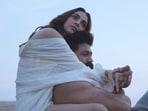 Kiara Advani and Yash in a still from Tabaahi song from Toxic.