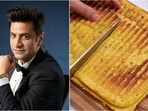 Chef Kunal Kapur shares a hassle-free method to prepare besan cheela using a sandwich maker.