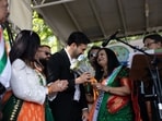 New York City Mayor Mamdani joined the Indian Independence Day celebrations, attending the Queens India Day Parade in Floral Park.
