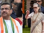 Suvendu Adhikari claimed that Congress was “trying to satisfy a particular vote bank”.(HT Photo: Samir Jana/ PTI)