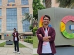 A man who missed IIT and gave up on his Google dream was later invited to an exclusive Google event.(Instagram/bhavishyaa._)