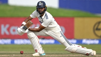 Devdutt Padikkal scored a brilliant 167 against Sri Lanka in Galle. (AFP) Devdutt Padikkal scored a brilliant 167 against Sri Lanka in Galle. (AFP)