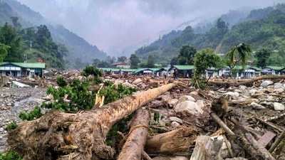 অরুণাচল প্রদেশে প্রাকৃতিক দুর্যোগের জেরে বড় বিপর্যয় ঘটেছে। (PTI) অরুণাচল প্রদেশে প্রাকৃতিক দুর্যোগের জেরে বড় বিপর্যয় ঘটেছে। (PTI)
