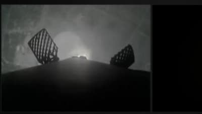 SpaceX Falcon 9 rocket's first stage landed. (X/@SpaceX)