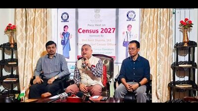 Sharma said that Prime Minister Narendra Modi has made a special appeal to the people of India to participate in the self-enumeration phase of Census 2027 by sharing accurate data. (HT Photo) Sharma said that Prime Minister Narendra Modi has made a special appeal to the people of India to participate in the self-enumeration phase of Census 2027 by sharing accurate data. (HT Photo)