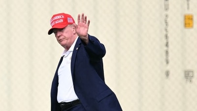 Marjorie Taylor Greene accused the Trump administration of ignoring US intelligence assessments about Iran’s nuclear program and following Israel’s warnings instead. (AFP)