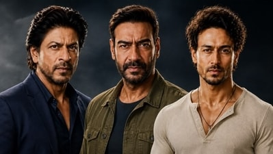 FDA's Tukaram Mundhe sends notice to Shah Rukh, Ajay Devgn, Tiger Shroff over Vimal ad. (AI image ) FDA's Tukaram Mundhe sends notice to Shah Rukh, Ajay Devgn, Tiger Shroff over Vimal ad. (AI image )