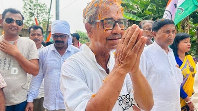 TMC's Ashis Banerjee was found dead at TMC office in Birbhum (Facebook)