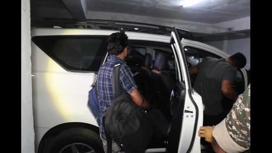 During the probe, the ED had raided the premises of Nitin Gohal, Ajay Sehgal, Suresh Kumar Bajaj and others between May 7 and 10, during which it claimed to have recovered incriminating documents and information. (HT File)