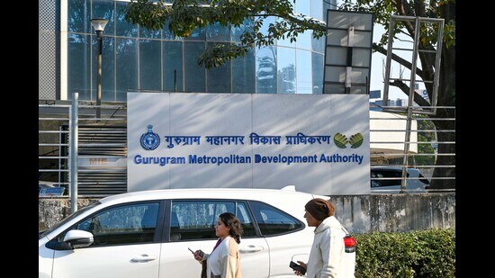 GMDA says GMRL will bear the cost and build two replacement FOBs at locations approved by the authority to maintain pedestrian access. (Parveen Kumar/HT)