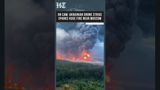 Ukrainian Drone Strikes Spark Massive Fire At Wildberries Warehouse Near Russia’s Podolsk