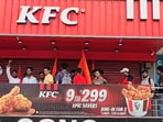 KFC assured that the chicken is served and stored as per norms and is prepared in-store every day. 