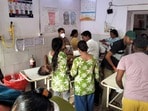 ఆసుపత్రిలో క్షతగాత్రులు..(PTI)