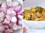 Kunal Kapur's pyaz ki sabzi turns onions into the main ingredient. 