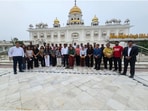 Media representatives and social media influencers visit destinations included in Delhi Tourism’s newly curated spiritual and heritage circuits during a familiarisation tour.