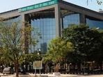 The proposed site is located at the Motor Market in Sector 57, adjacent to the existing gaushala (cow shelter). (HT File)