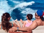 Raha Kapoor sat in between Alia Bhatt and Ranbir Kapoor in one picture.