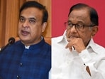 Sarma called P Chidambaram a “pure Naxal” after the former home minister’s remarks on PM Modi’s “dimagi Naxal” comment in his Independence Day speech.