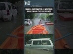 Monsoon Rains Flood Manila Homes And Submerge Roads Across Northern Philippines