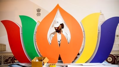 Preparations underway ahead of the BRICS Summit 2026 in Delhi. (ANI) Preparations underway ahead of the BRICS Summit 2026 in Delhi. (ANI)