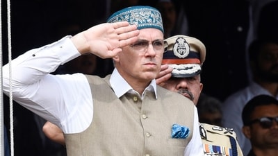 Jammu and Kashmir Chief Minister Omar Abdullah said the Independence Day parade on Saturday was the eighth he had attended as the chief minister, but the national song was played for the first time. (File Photo/ANI)